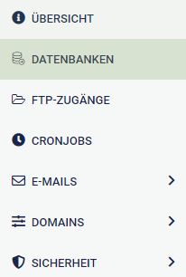Screenshot Domain Datenbank anlegen Schritt 1