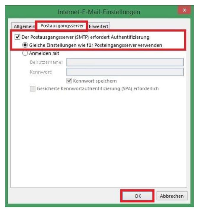 Screenshot Einrichtungshilfe Outlook 2016 Schritt 5