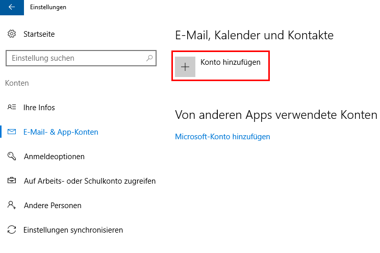 Screenshot Schritt 1