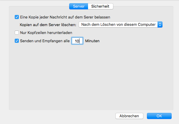 Screenshot Schritt 7 Erweitert Server POP3