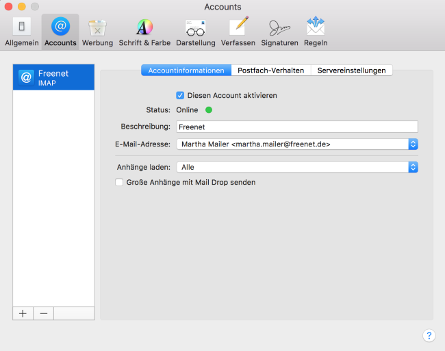 Screenshot Schritt 2