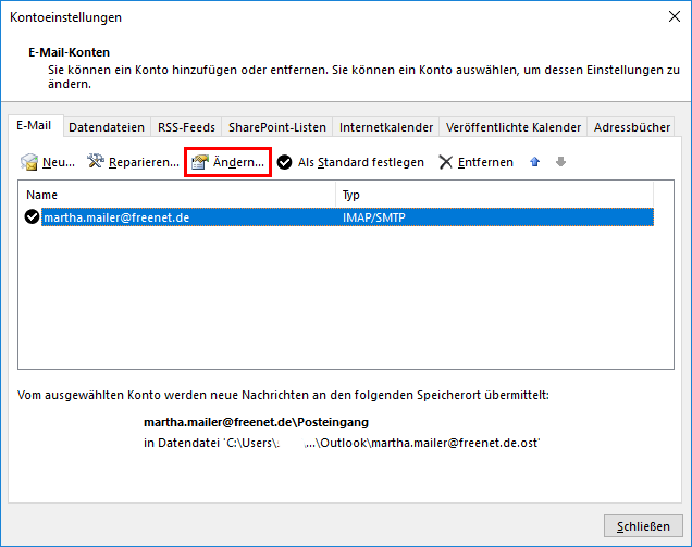 Screenshot Schritt 2
