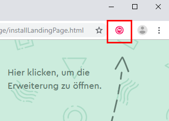 Screenshot 1 Schritt 5 - Konfiguration von Mailvelope starten