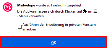 Screenshot 2 Schritt 5 – Mailvelope als Add-on hinzufügen