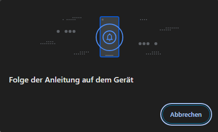 Passkeys einrichten Screenshot 4